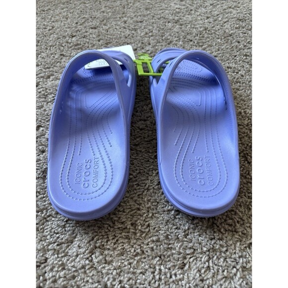 Crocs Baya Sandal Violet Lavender Orchid Men Size 12 Adult 207627-5PY New - Picture 3 of 4